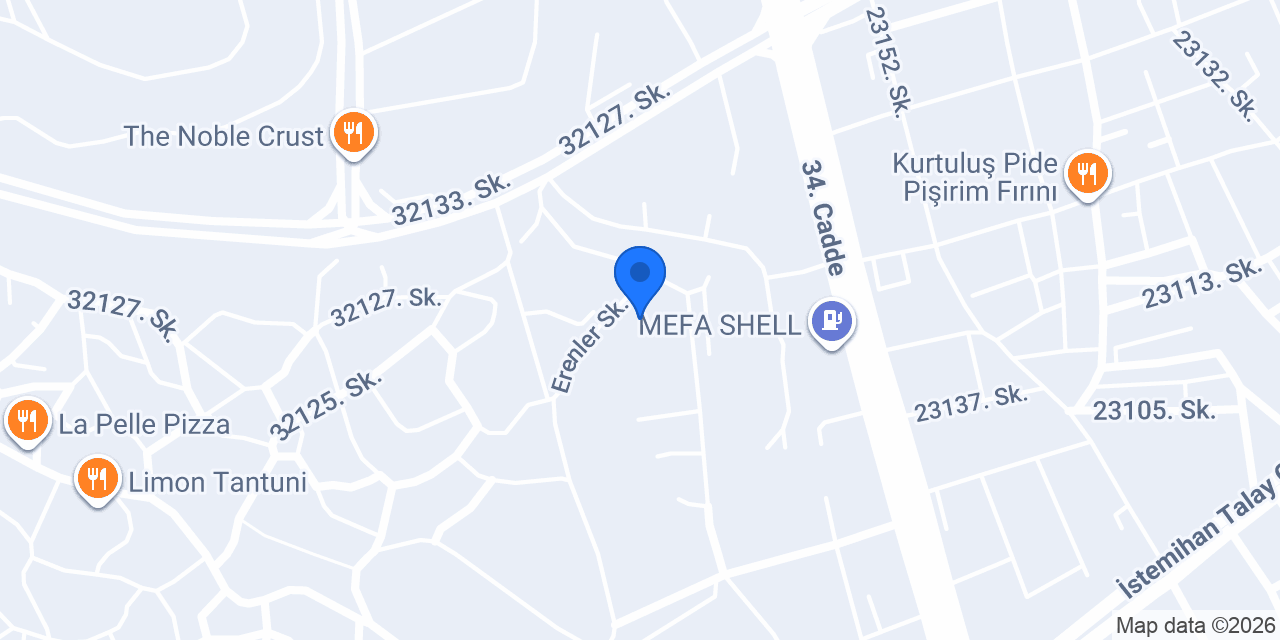 Merit Life Sitesi konumu