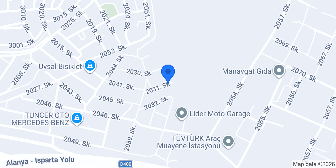 Has Mobilya Mutfak konumu