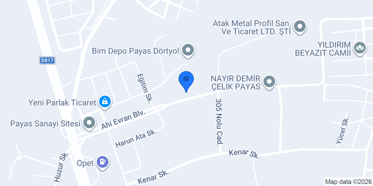 Hataylılar Bay-San konumu