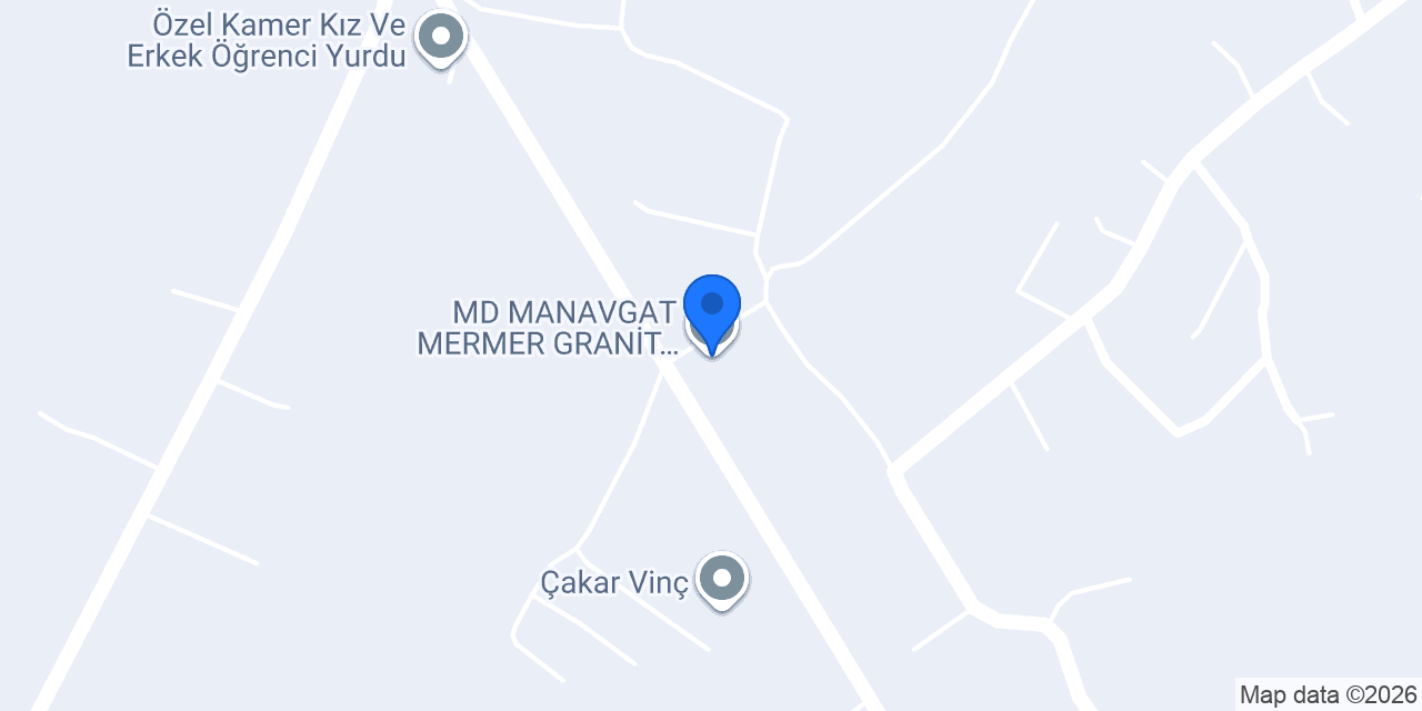 MD MANAVGAT MERMER GRANİT COANTE ÇİMSTONE konumu