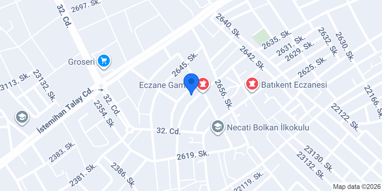 Batıkent taksi konumu