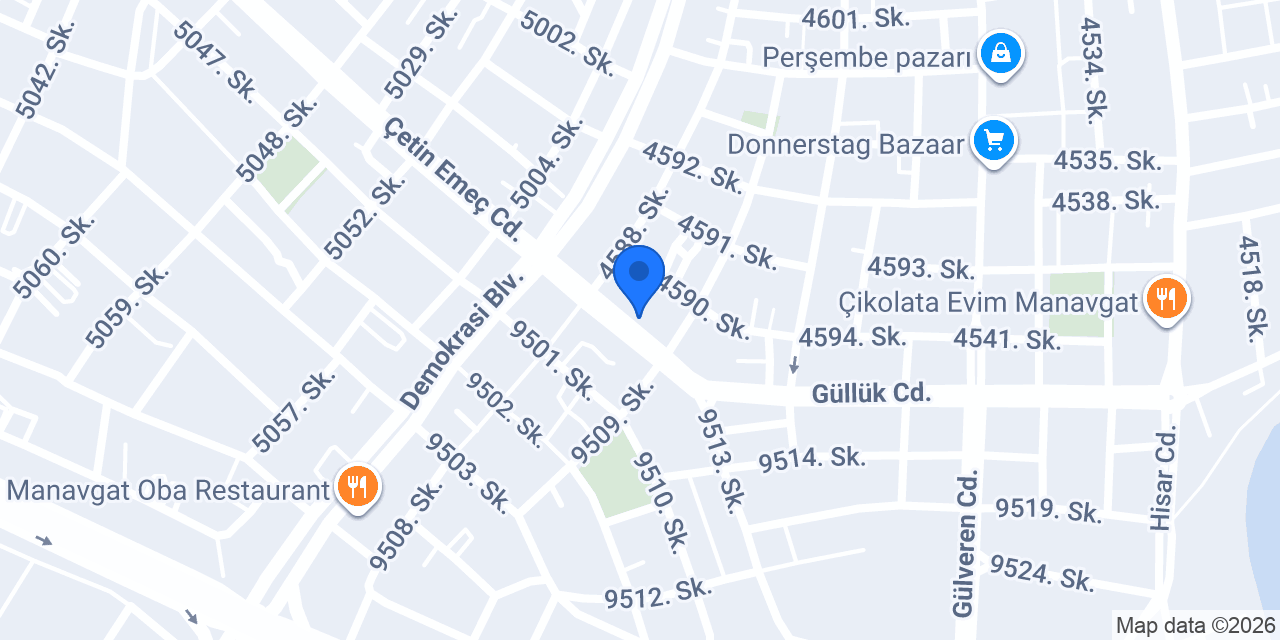 Yaz Ticaret konumu