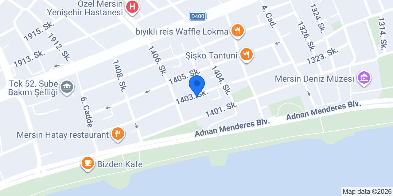 Enes Erkek Kuaförü konumu