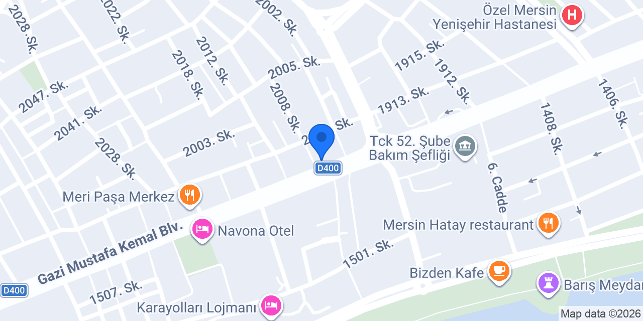 MK GROUP TURİZM konumu