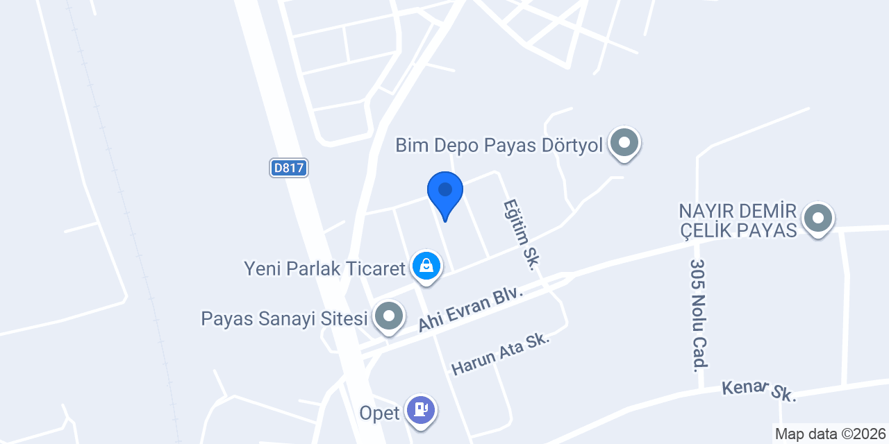 Güney Oto Yedek Parça konumu