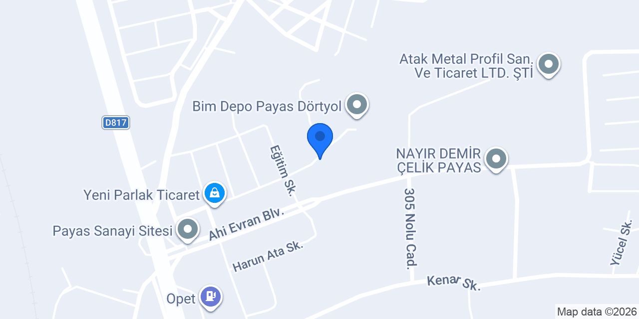 özçınar oto elektrik konumu