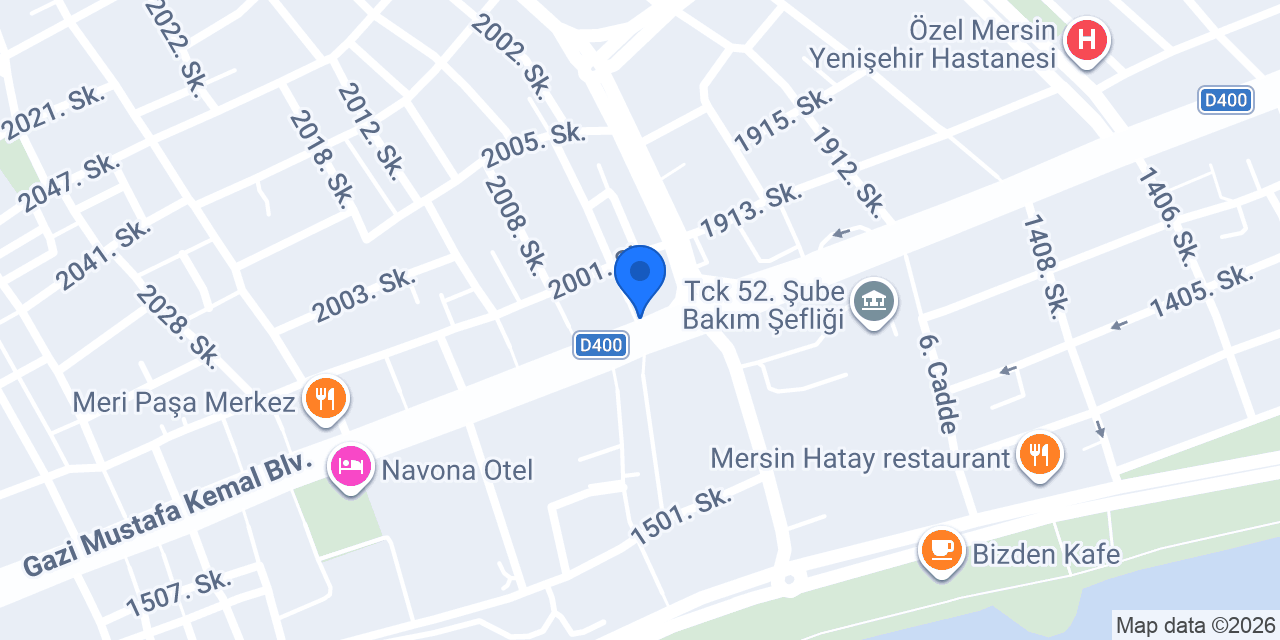 Vane Turizm konumu
