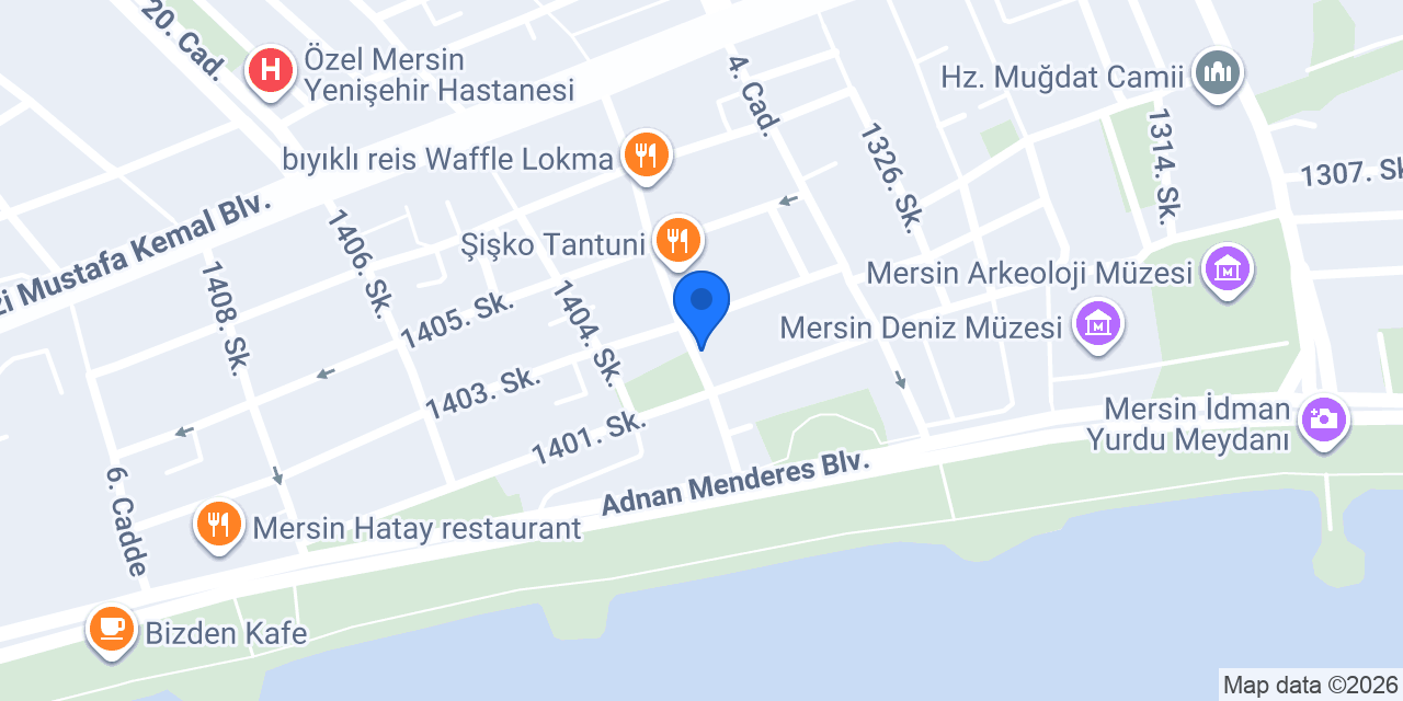 Meritalia Cafe konumu