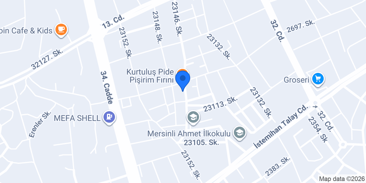 Orak Oto konumu