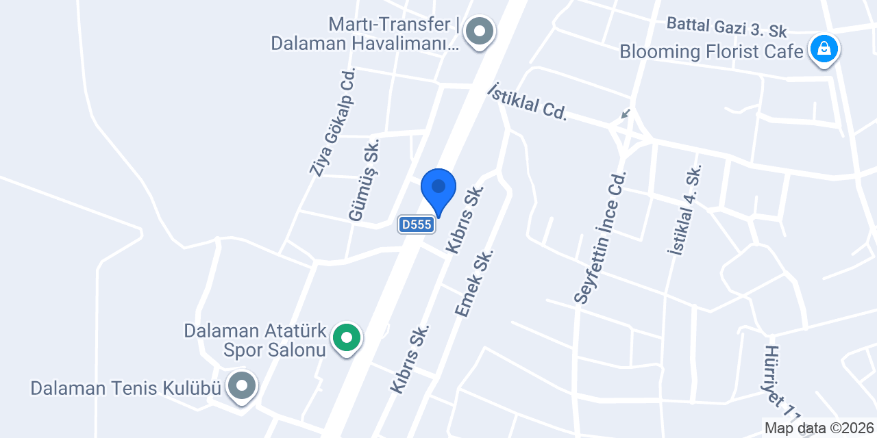 Dalamanlı Akif Çakır konumu
