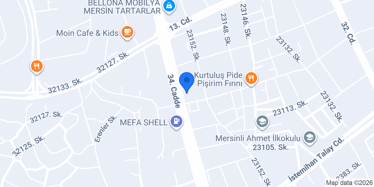 AYTEKİN AUTO MERSİN konumu