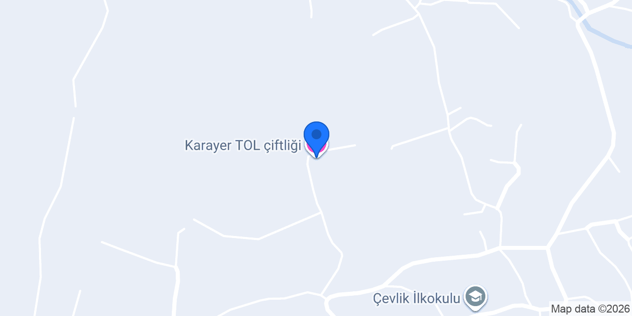Karayer TOL çiftliği konumu