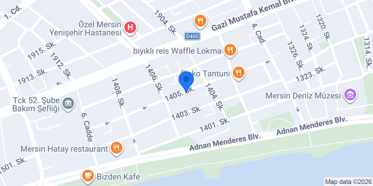 matematik öğretmeni-Ali Köşker konumu