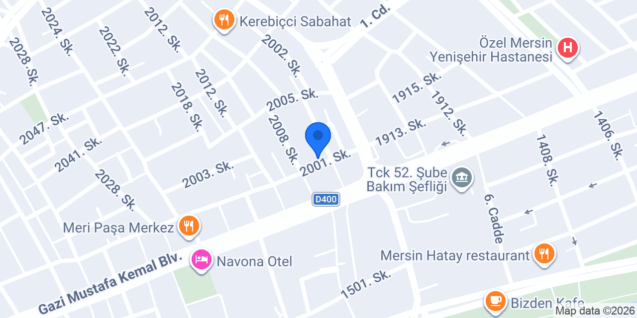 AKIN DİL EĞİTİM MERKEZİ MERSİN konumu