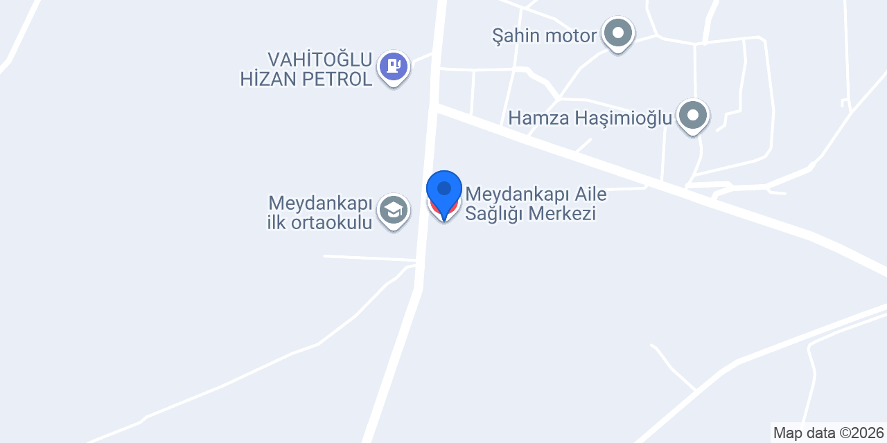 Meydankapı Aile Sağlığı Merkezi konumu