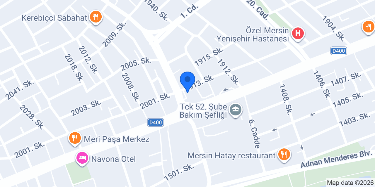 Antakya Döner konumu