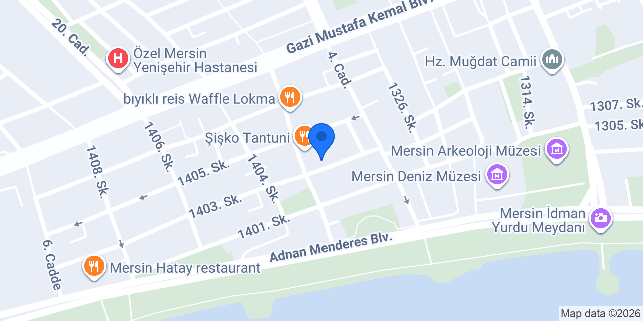 Mersin Underground konumu