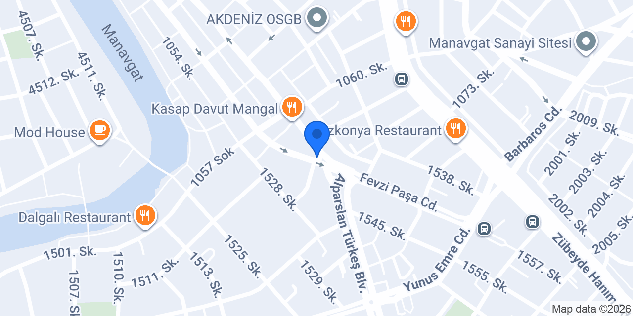 Trabzon Ekmek Sarayı konumu