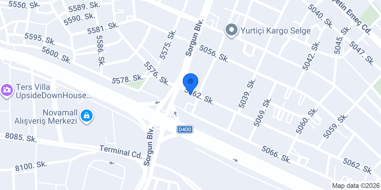 Sarıkayalar İnşaat konumu