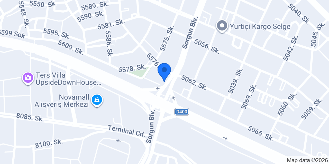 Usta Uniforma BEYMAK TEKSTİL konumu