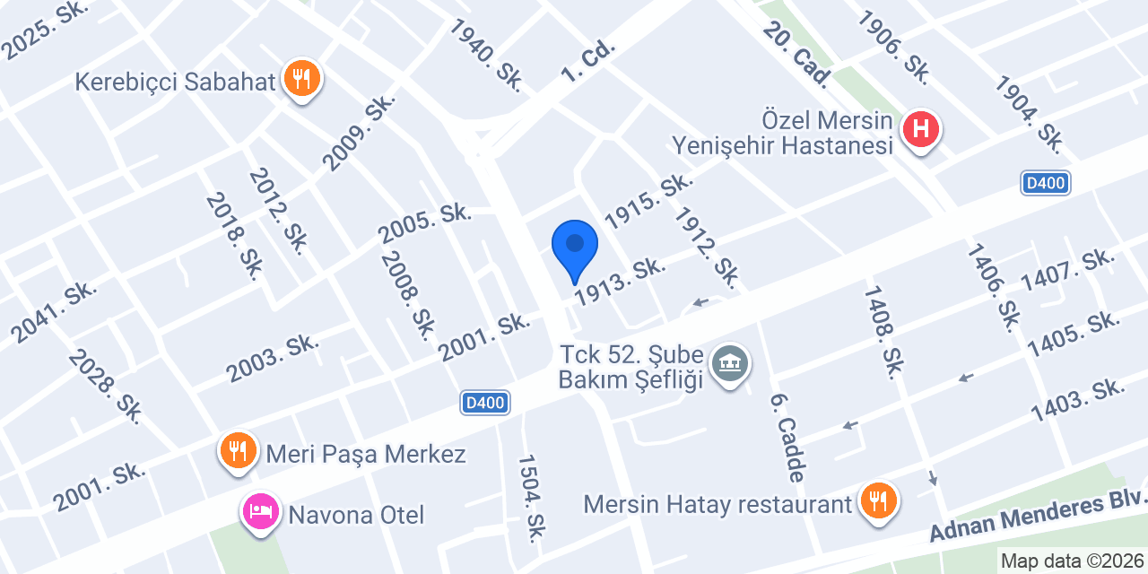 Diş Hekimi Furkan Karahan konumu