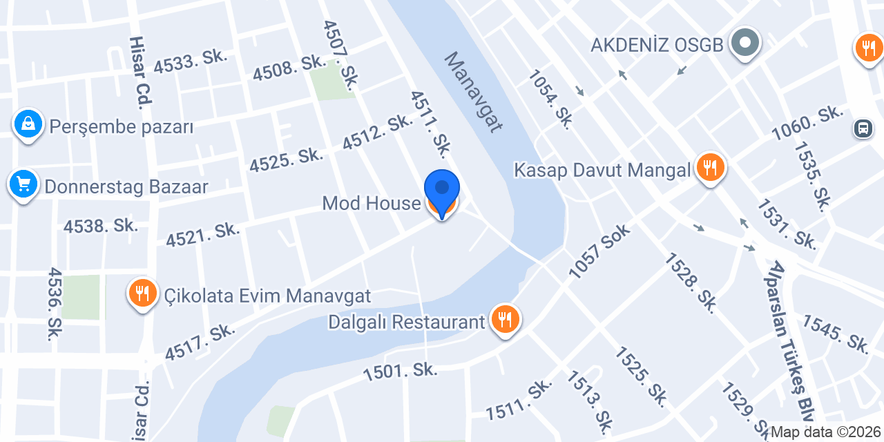 Mod House konumu