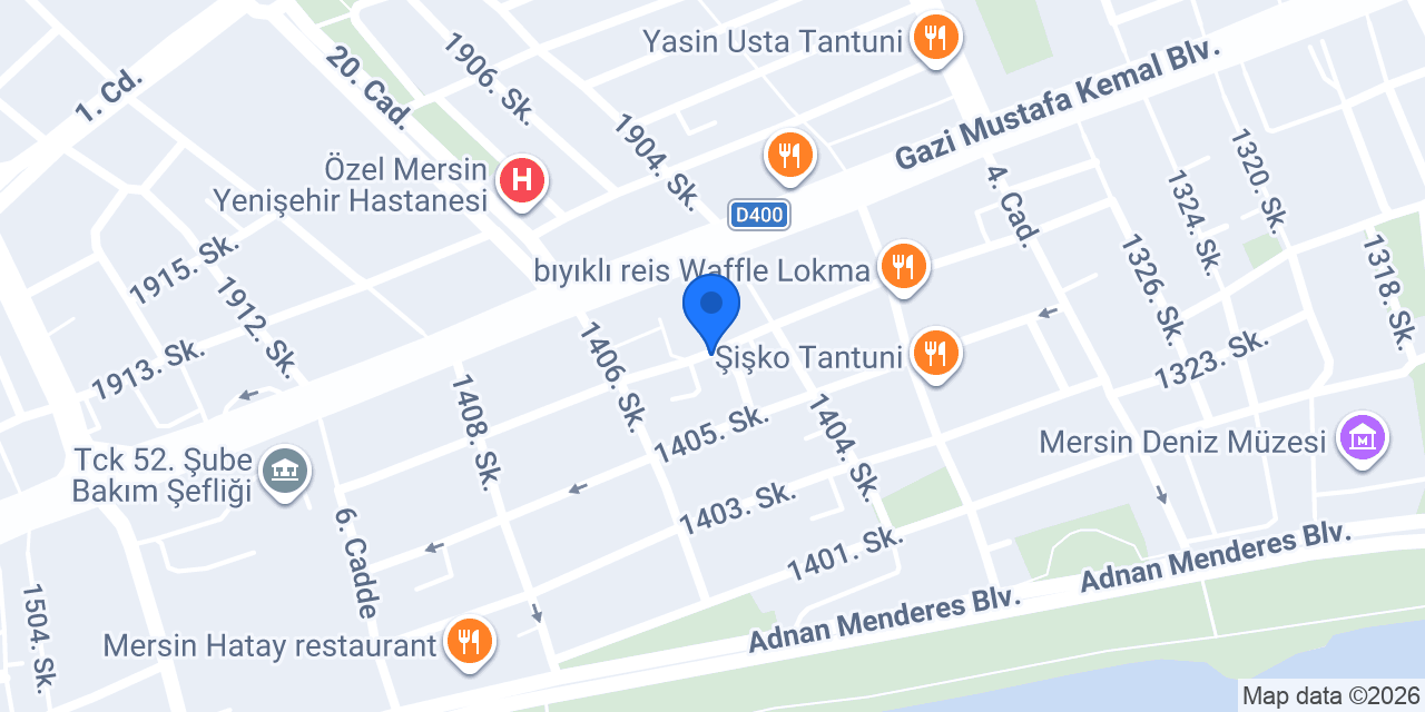 Ünlü Veteriner Kliniği konumu