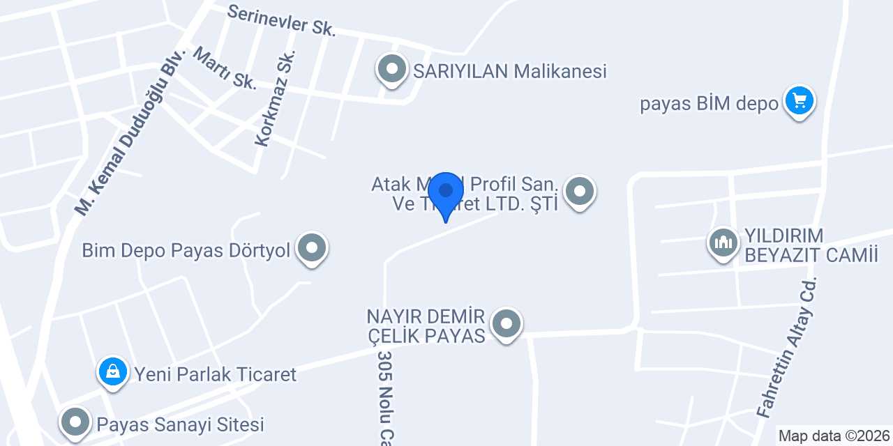 Beşel kapı sistemleri konumu
