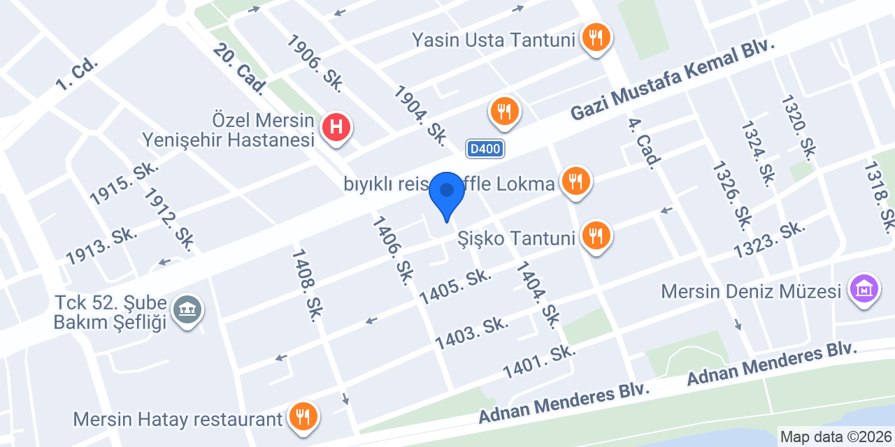 Mersin Web Tasarım | EFORWEB Ajans Yazılım konumu