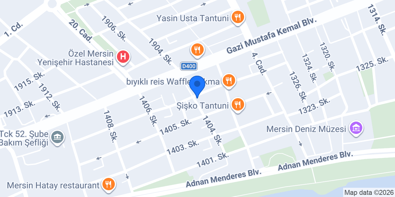 Enki Tattoo Studio Mersin 2.Şube konumu