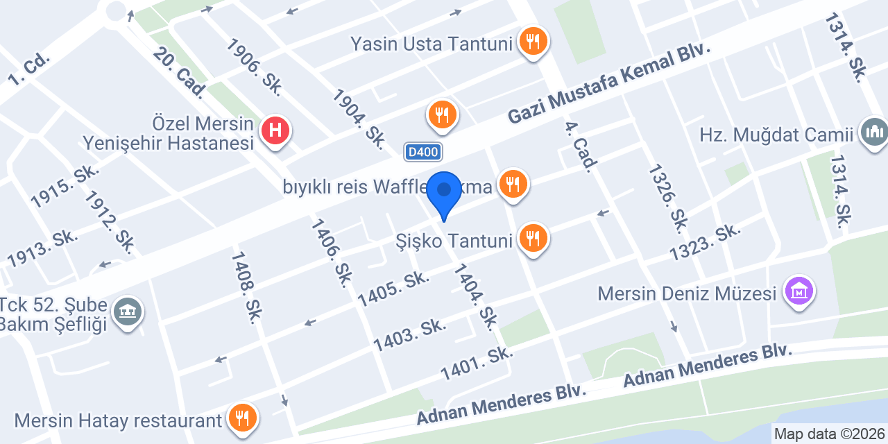 Mersin Fixmenu Ev Yemekleri konumu