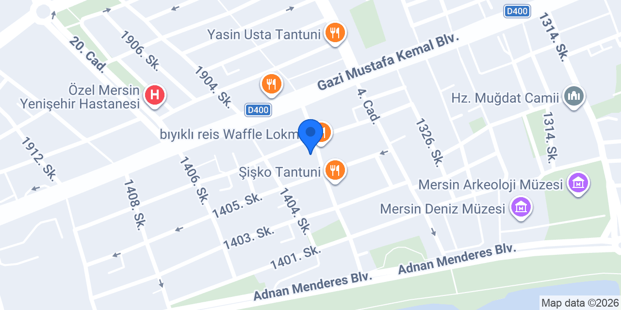 Mr Salih Usta Tantuni & Biftek konumu