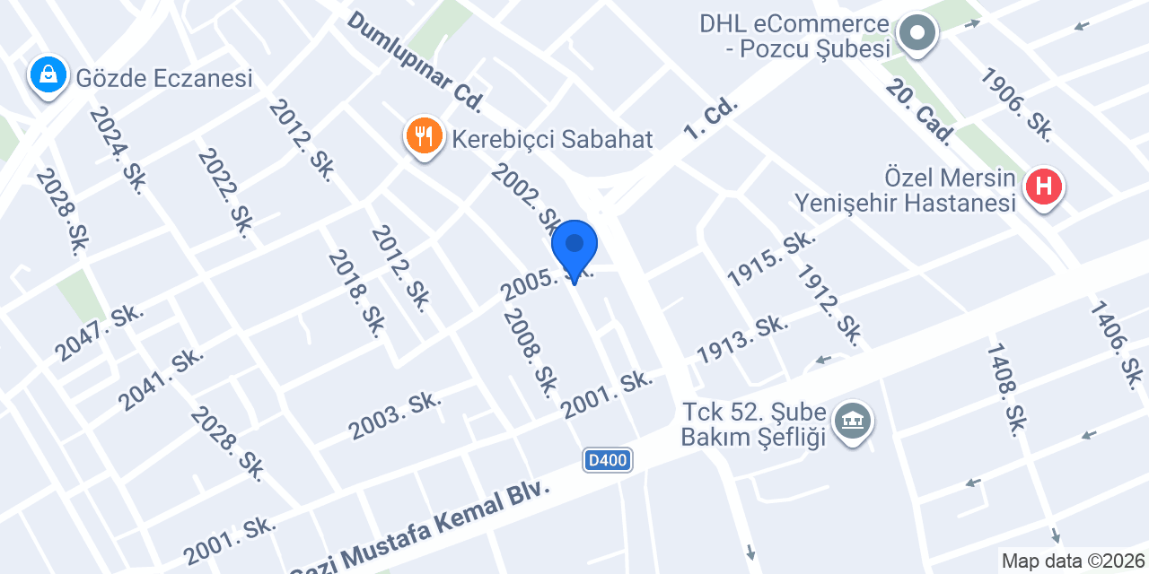 ÇINAR FİLO konumu