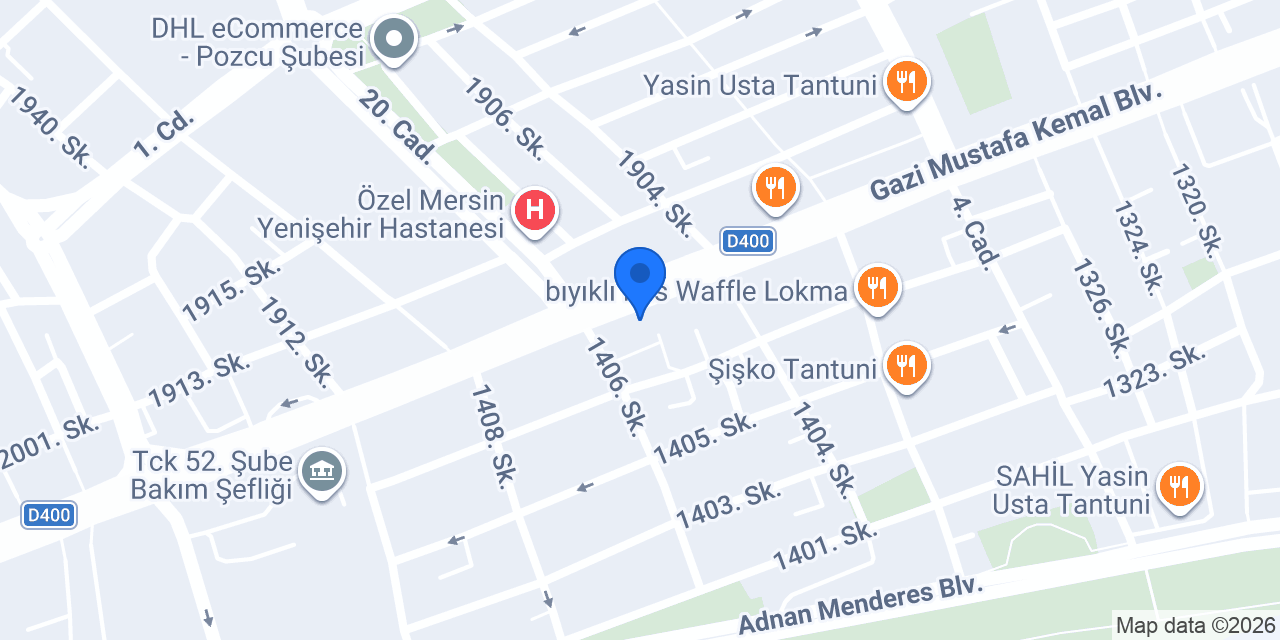 Ulkar Sürücü Kursu konumu