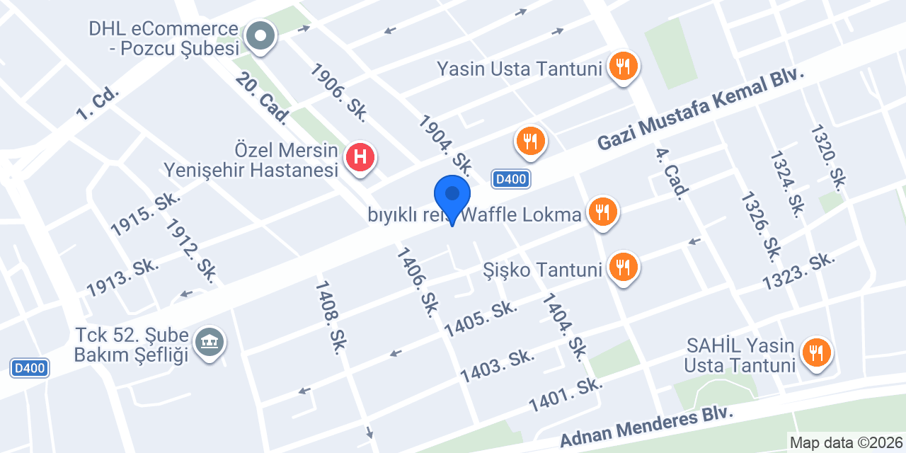 Sınav Kurs - Mersin konumu