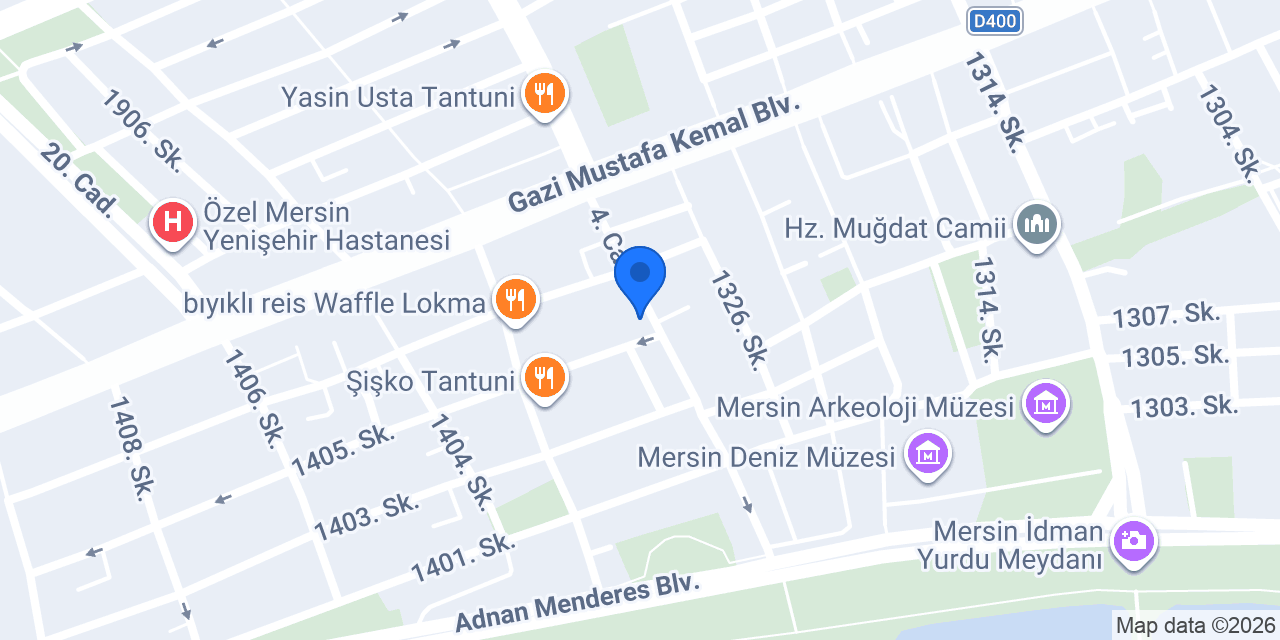 Cağdaş Kurutemizleme konumu
