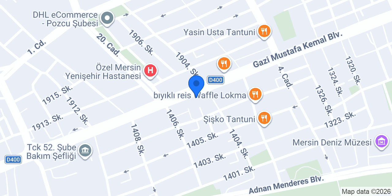 Pusem Nil Denizcilik konumu