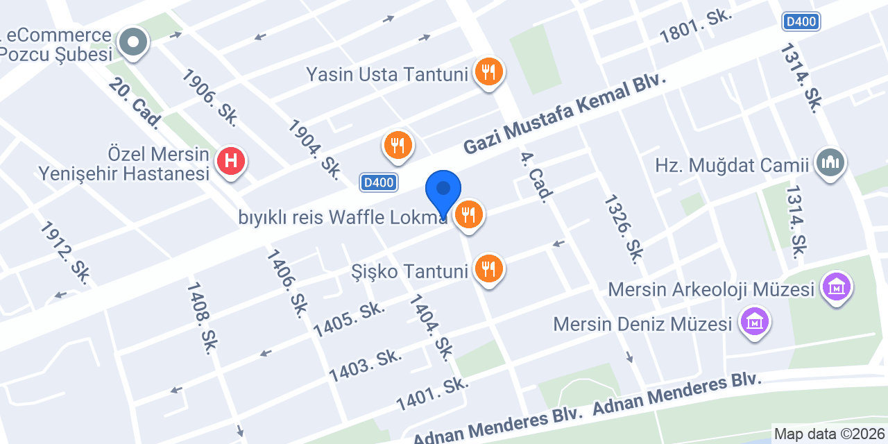 Özcan Erkek Kuaförü konumu