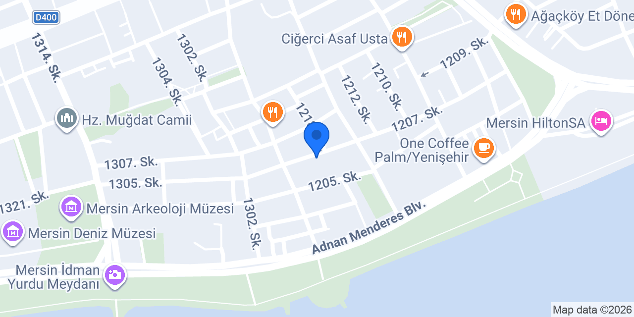 Ebruli Organizasyon konumu