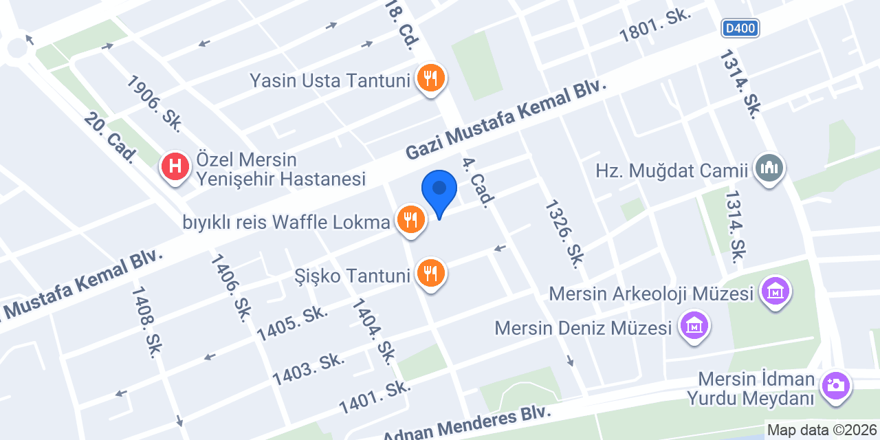 İçel Koltuk Yıkama konumu