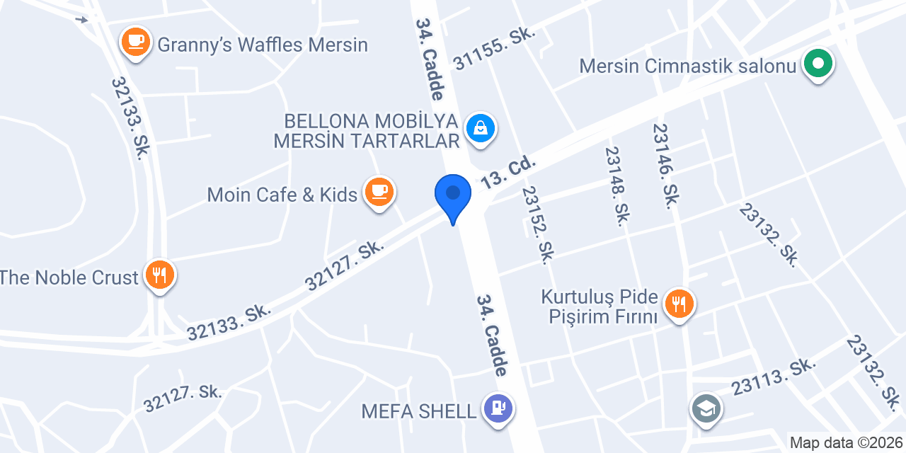 AŞK Baba’nın Yeri Cafe Restaurant konumu
