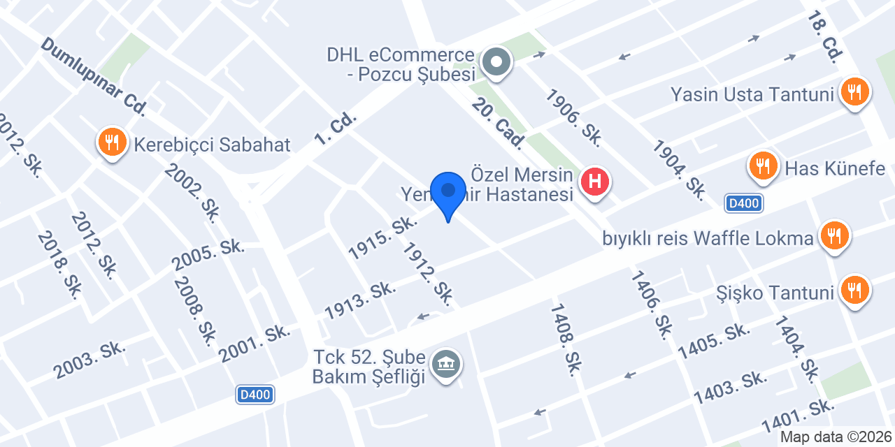 Turyap Zafer Mersin konumu