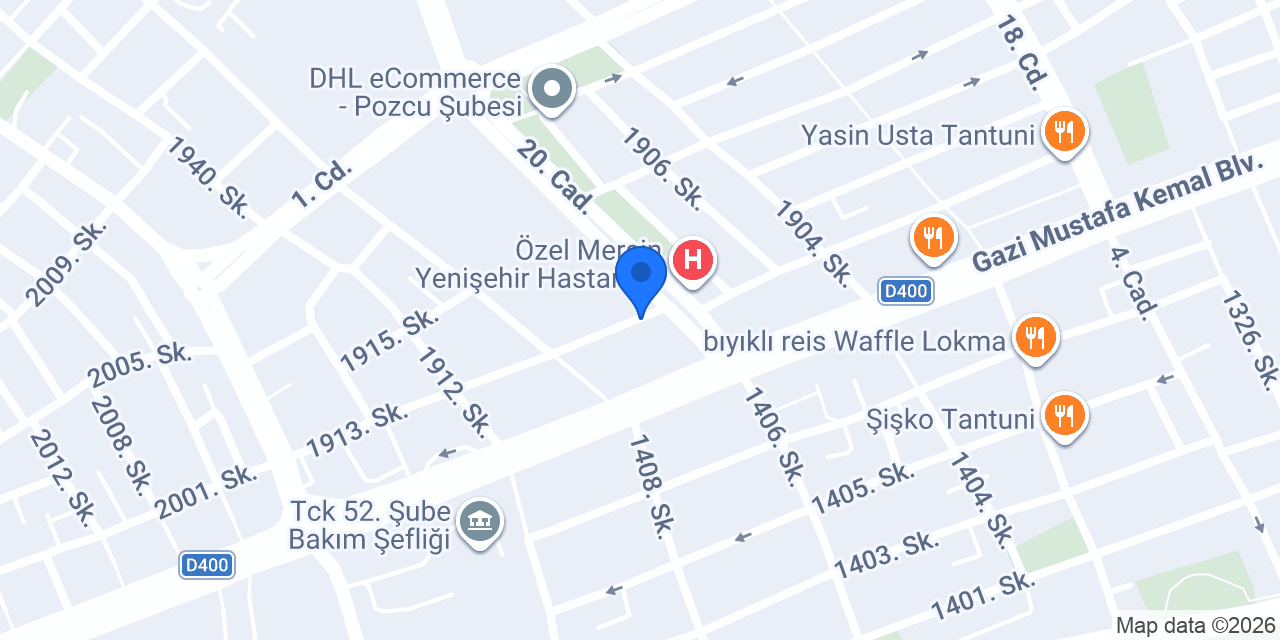 Gökçel Sigorta konumu