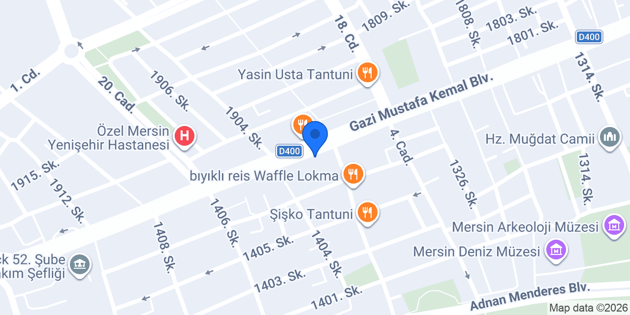 Diş Hekimi Ozan Küçük konumu