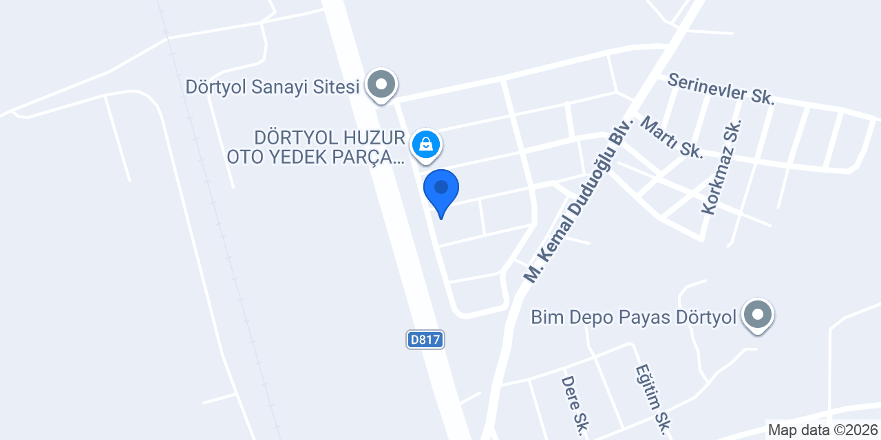 Başer Metal San.Tic.Ltd.Şti. konumu