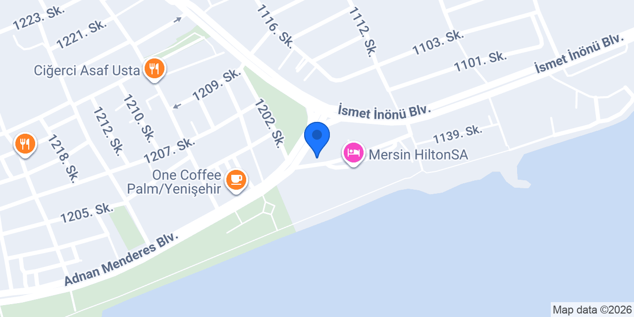 Mersin Ortodonti , Dr. Oğuz Yılmaz konumu