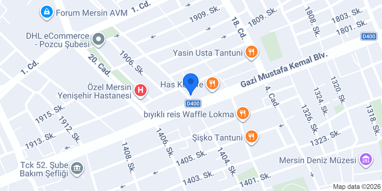 Dünya Cafe konumu
