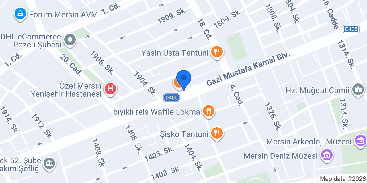 Diş Hekimi Nazlı Şengel konumu