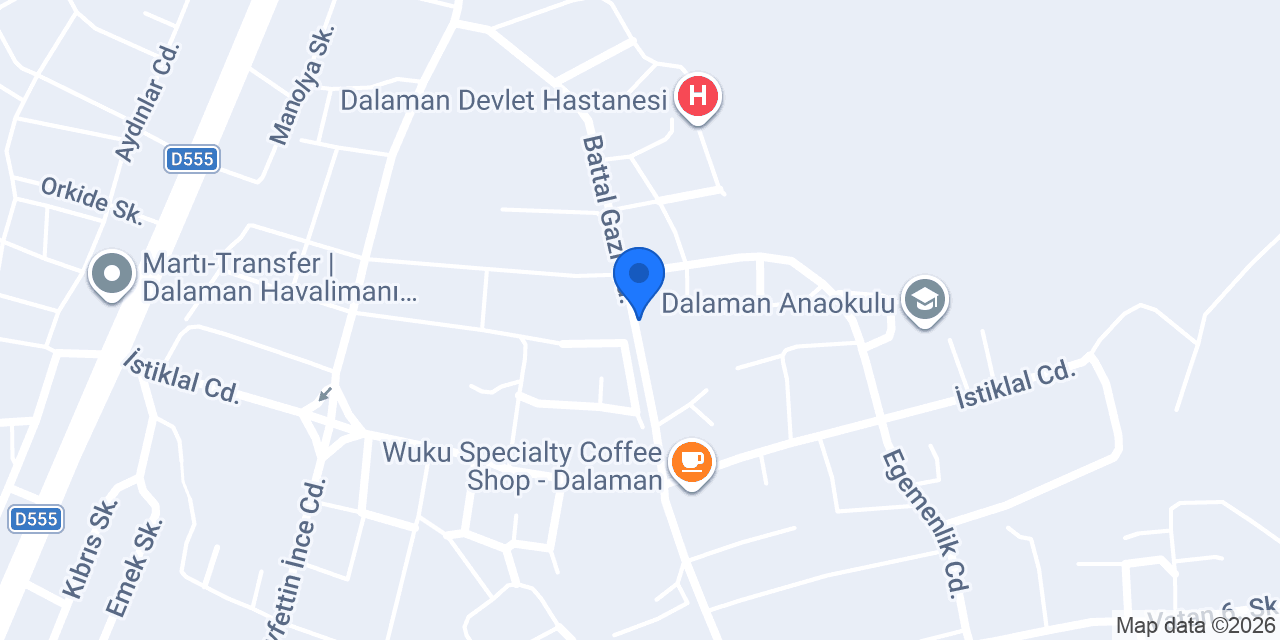 Akatay Optik konumu
