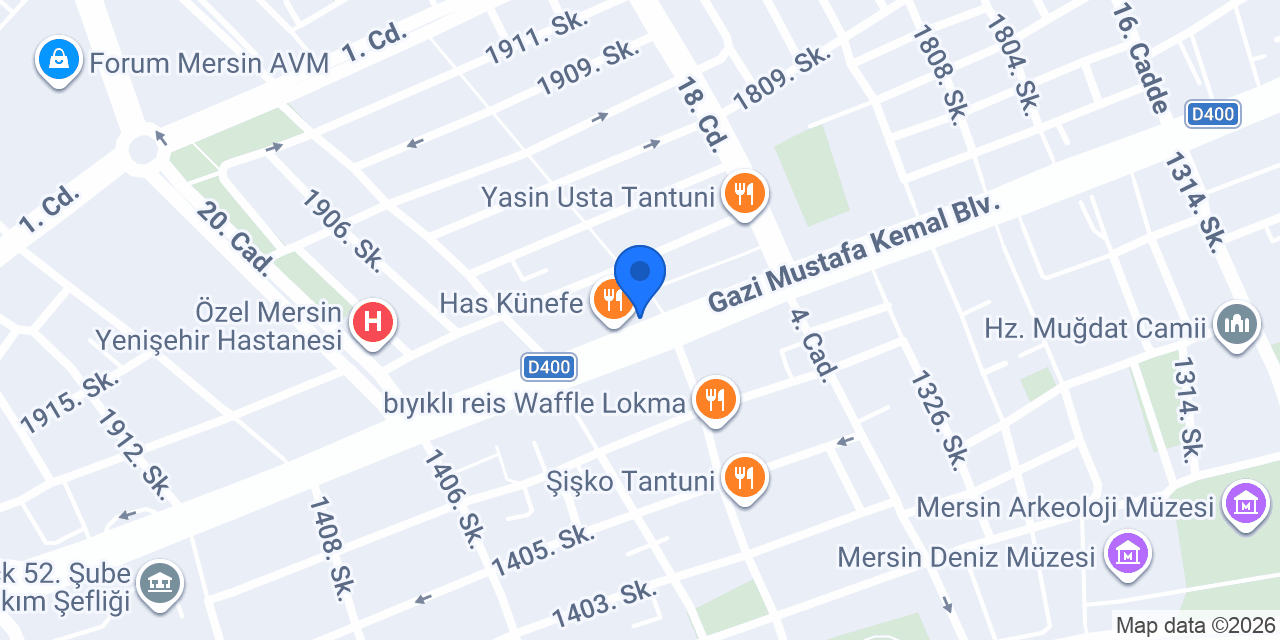 Melek masaj salonu konumu